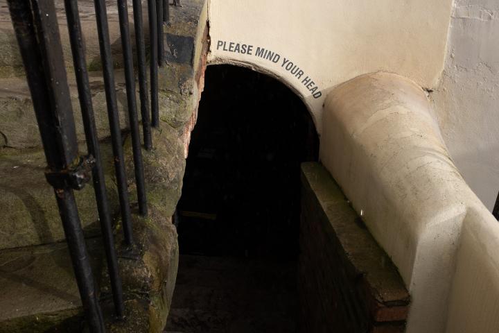 I was once along Granby Hill when a dad and his two kids passed me, with each kid insisting they go down the SECRET TUNNEL. So they ducked down her...