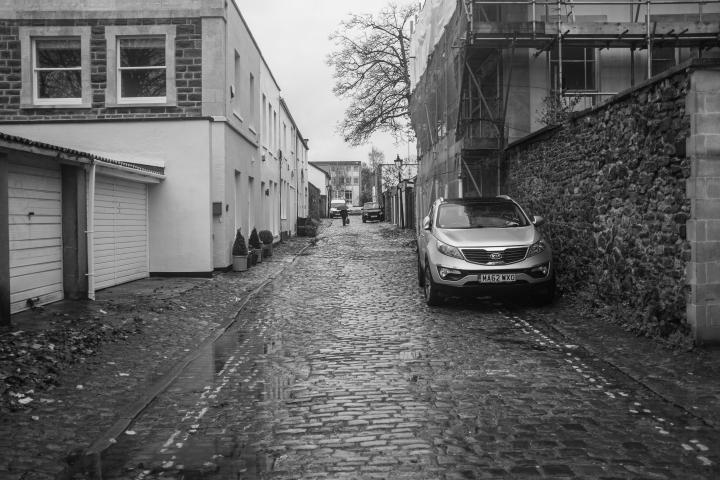 I find the cobblestones hard to resist, so I've probably taken a snap of this mews pretty much every time I've passed it.