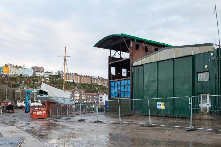 I've heard various theories and rumours about the strange green roofed structure facing the harbour that's been there, apparently unfinished, for y...