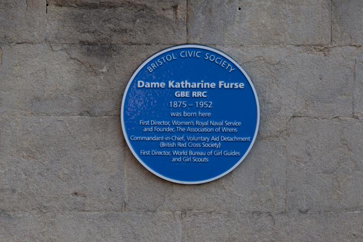 Now that's some serious achievement:


  Dame Katharine Furse, GBE, RRC (née Symonds; 23 November 1875 – 25 November 1952) was a British nursing an...