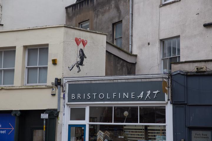 You'd be forgiven for thinking this was a Banksy if you were to Google it, but everyone in Bristol knows that as soon as someone so much as lifts a...