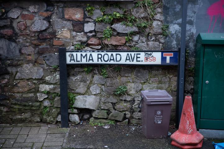 As opposed to Alma Rd Avenue, I presume.