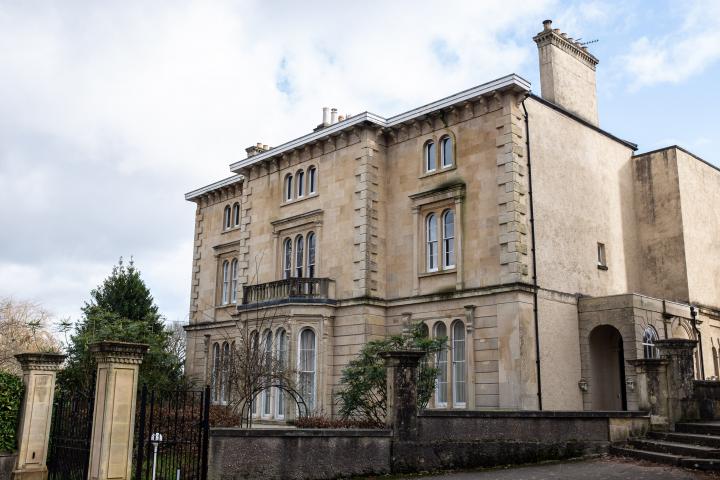 Vyvyan House is pretty grand.

I imagine it was built for some branch of this Vyvyan family, but I'm only guessing. One of them was MP for Bristol,...