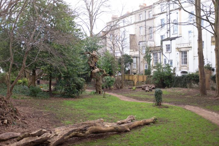This is another of Clifton's private-seeming gardens that are actually now in council ownership, not that the council actually has any money to mai...