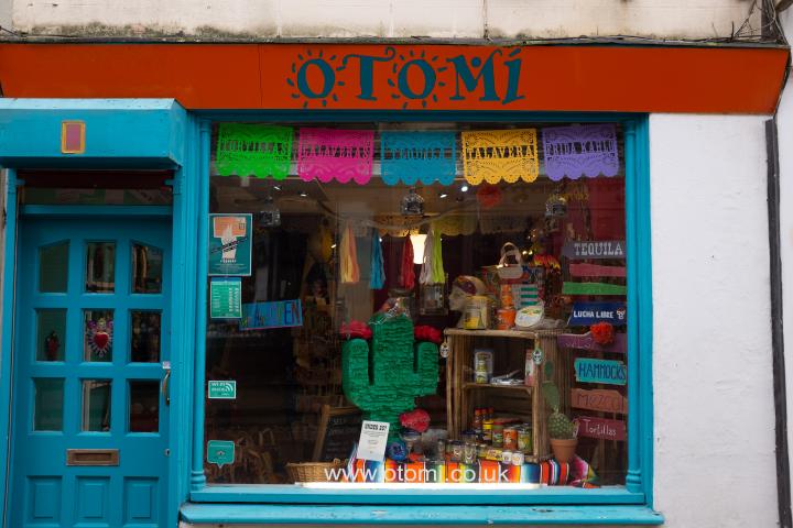 Hard to resist snapping Otomi's colourful frontage as I head for Twelve to get a coffee.