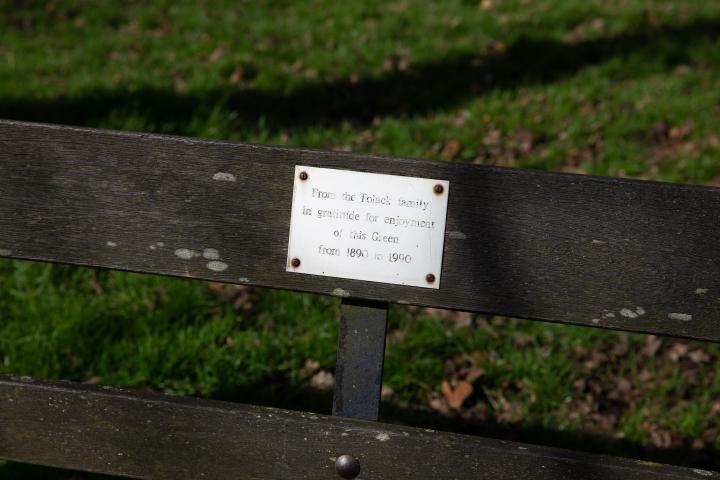 A hundred-year span of enjoyment. Nice. Thank you for providing the bench.