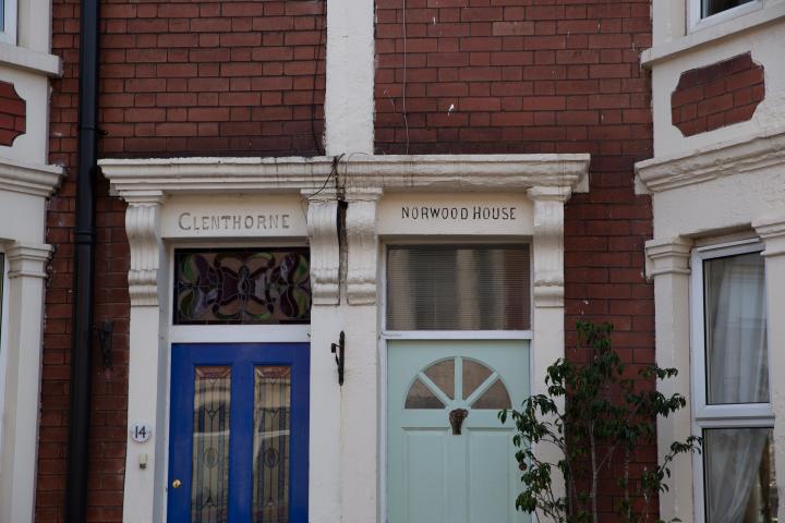 Many of the houses of the Victorian terraces of Bedminster bear names, and I really like noticing them as I wander past.
