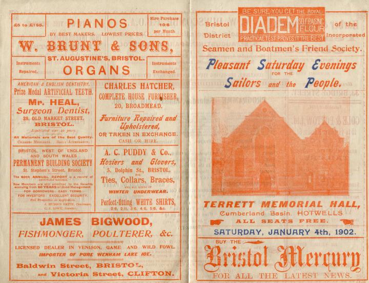 This was my random eBay purchase. I had no idea that the Terrett Memorial Hall had ever existed until I saw this leaflet up for sale.

There's some...