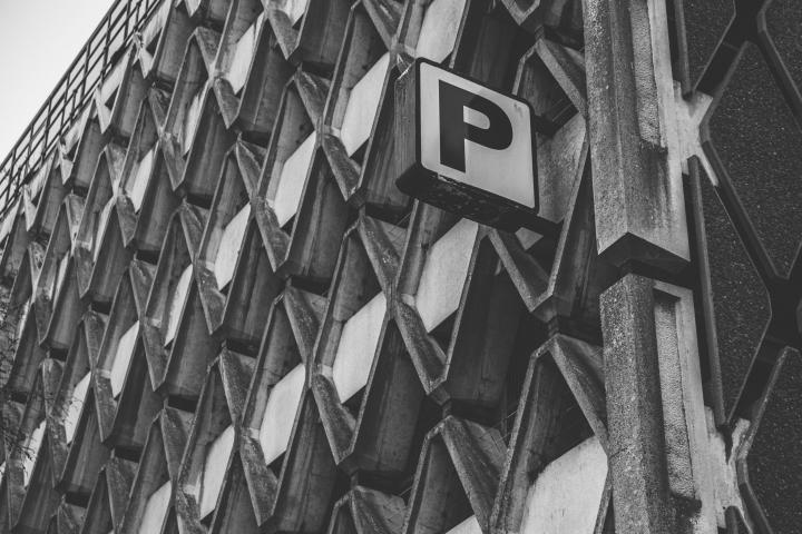The NCP car park. Designed by Kenneth Wakeford Jarram & Harris in 1966, one of many brutalist Bristol buildings.