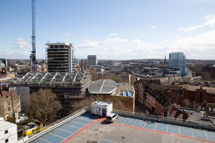 I was taking a shortcut through Trenchard Street Car Park, as Trenchard Street was closed for the building works, when on a whim I decided to carry...
