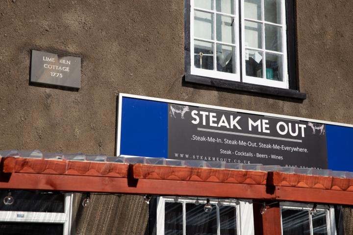 So, I guess they serve steak.