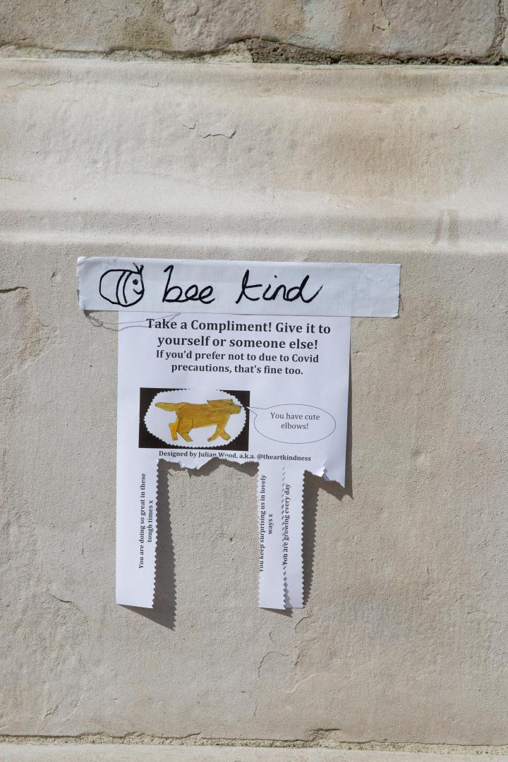 As with the earlier bee-related fun, part of The Art of Kindness project.