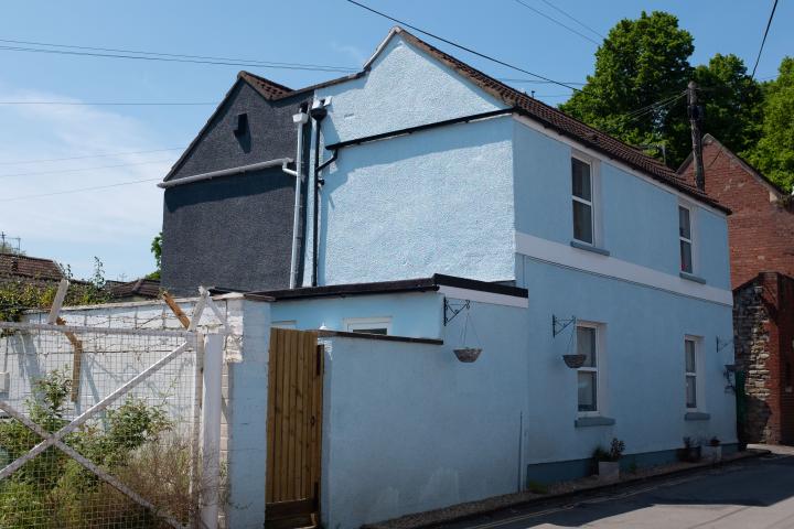 Set back behind the shops on the main road is this little pair of houses. All well-kept and tidy, and not quite as odd a place to be as the one tha...