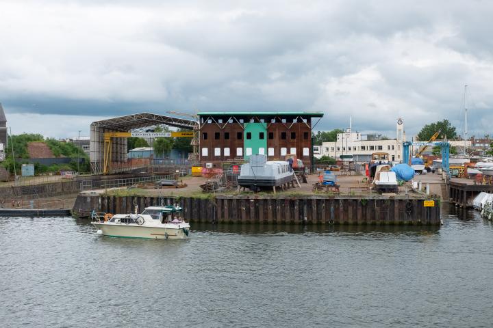 The boatyard seems quite quiet at the moment, but there's definitely work still going on—as you'll see from Mike Taylor's little Instagram video he...