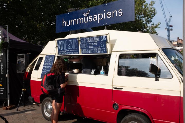 I find it hard to resist a food van pun.
