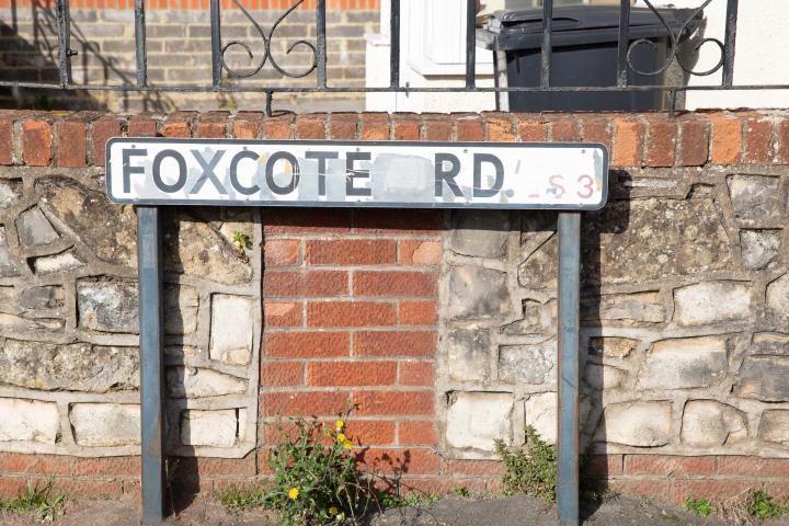I presume a foxcote is like a dovecote, only for foxes. Nice to imagine them all there in their array of little foxholes.