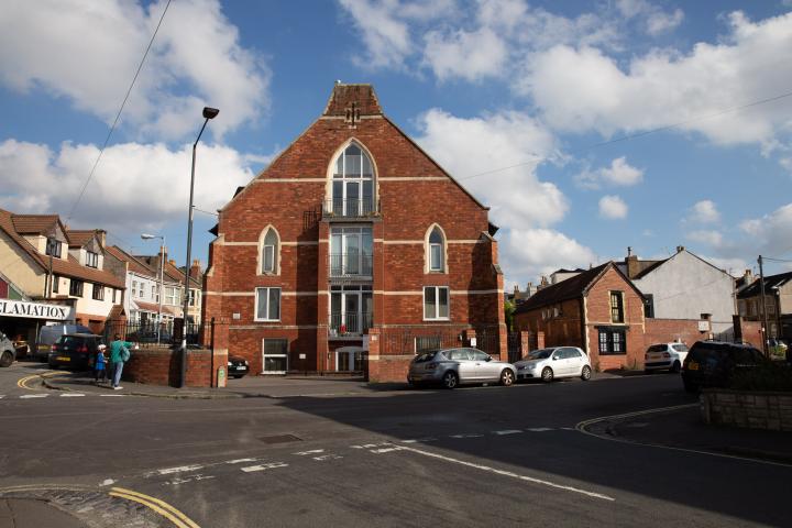 This was St David's Church; it was originally a mission church for St Paul's Southville, which is further east, just outside my mile radius. It was...