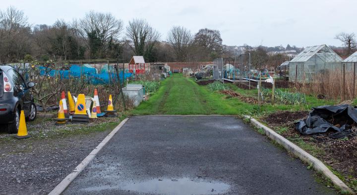 These are the Kennel Lodge Allotments, and...