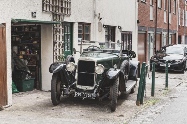 Made by the Sunbeam Motor Car Company, this was first registered in 1925, according to the DVLA's online enquiry system. Looking pretty good for it...