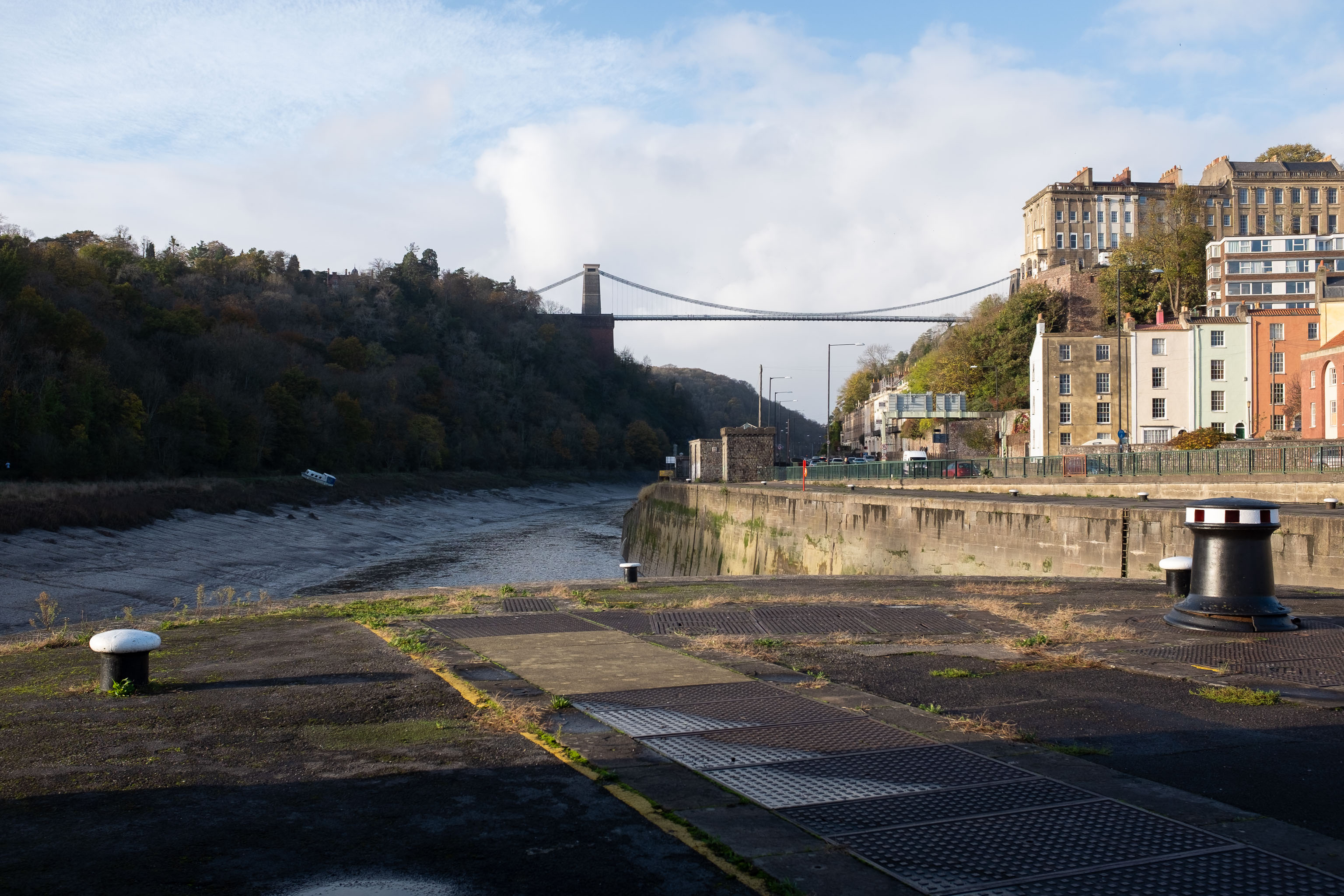 End of Entrance Lock
The spike of land with the dockkeepers' cottage on it has been cordoned off for the last couple months as I write this (on 4 Jan 2021; I'm processi...