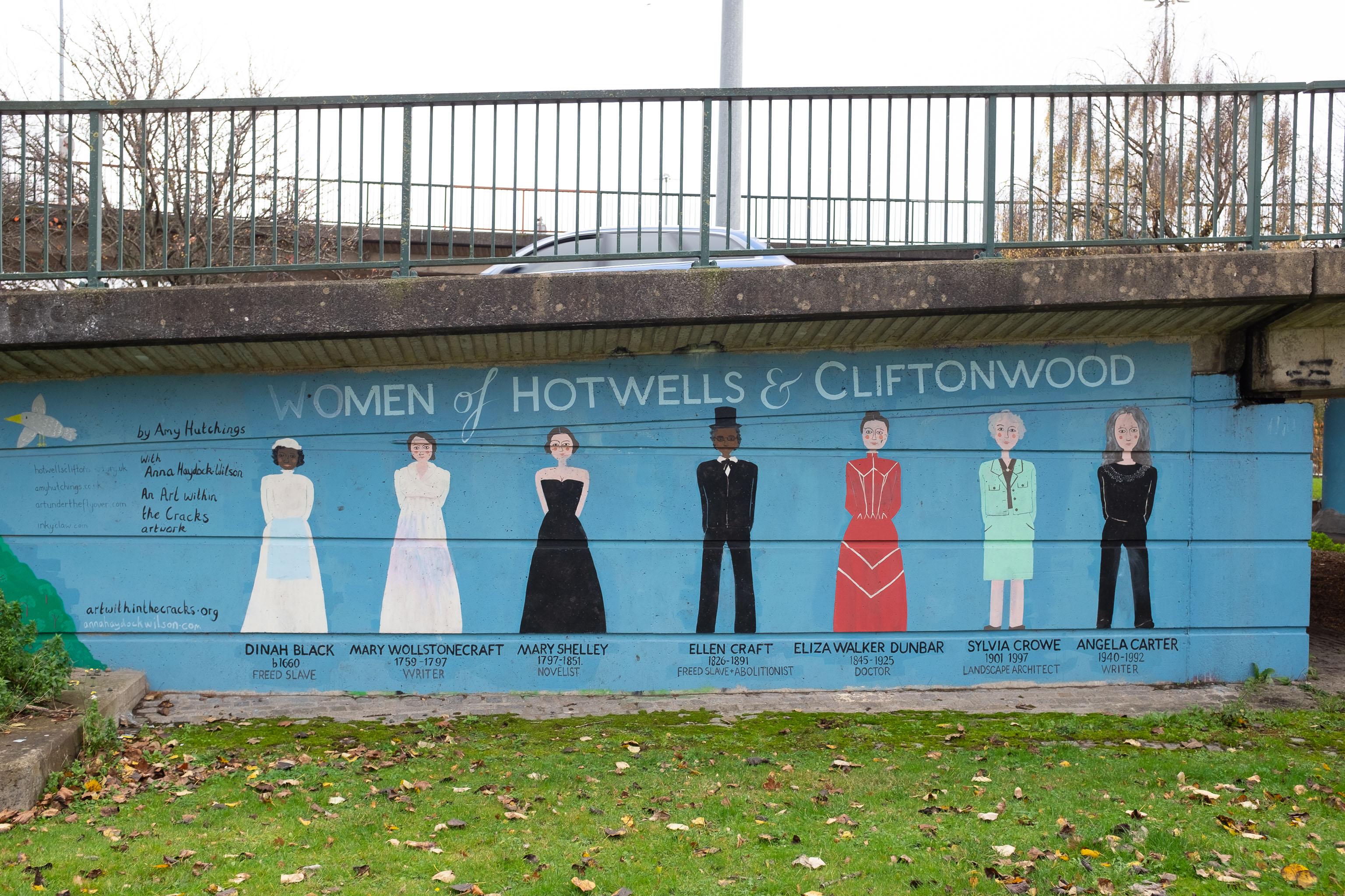
                                Women of Hotwells and Cliftonwood

                                                                    Quite a line-up. I'm afraid to say I've only read the obvious writer here; I've just popped Angela Carter's The Bloody Chamber on my "to-read" list...
                                                                