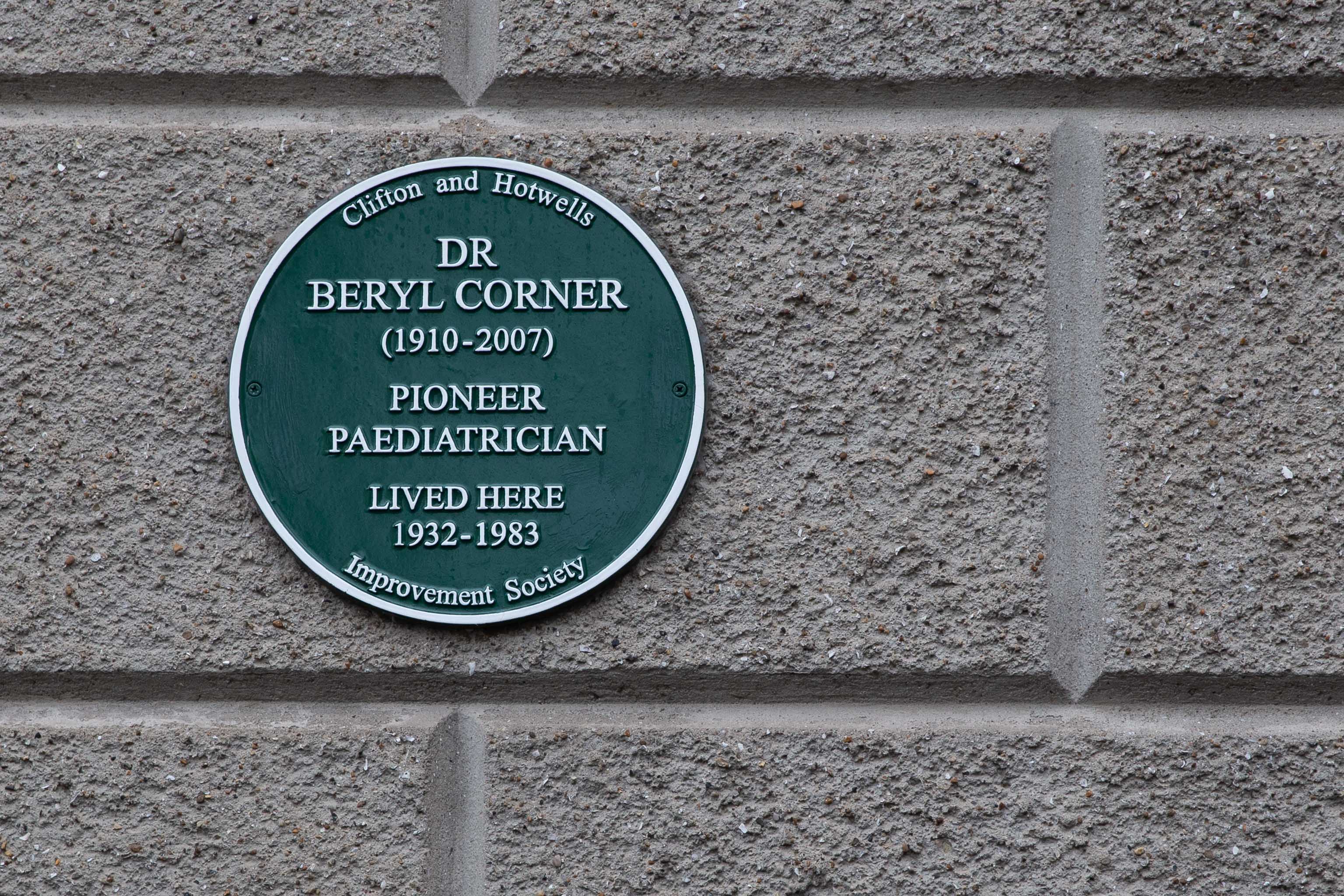 Dr Beryl Corner
