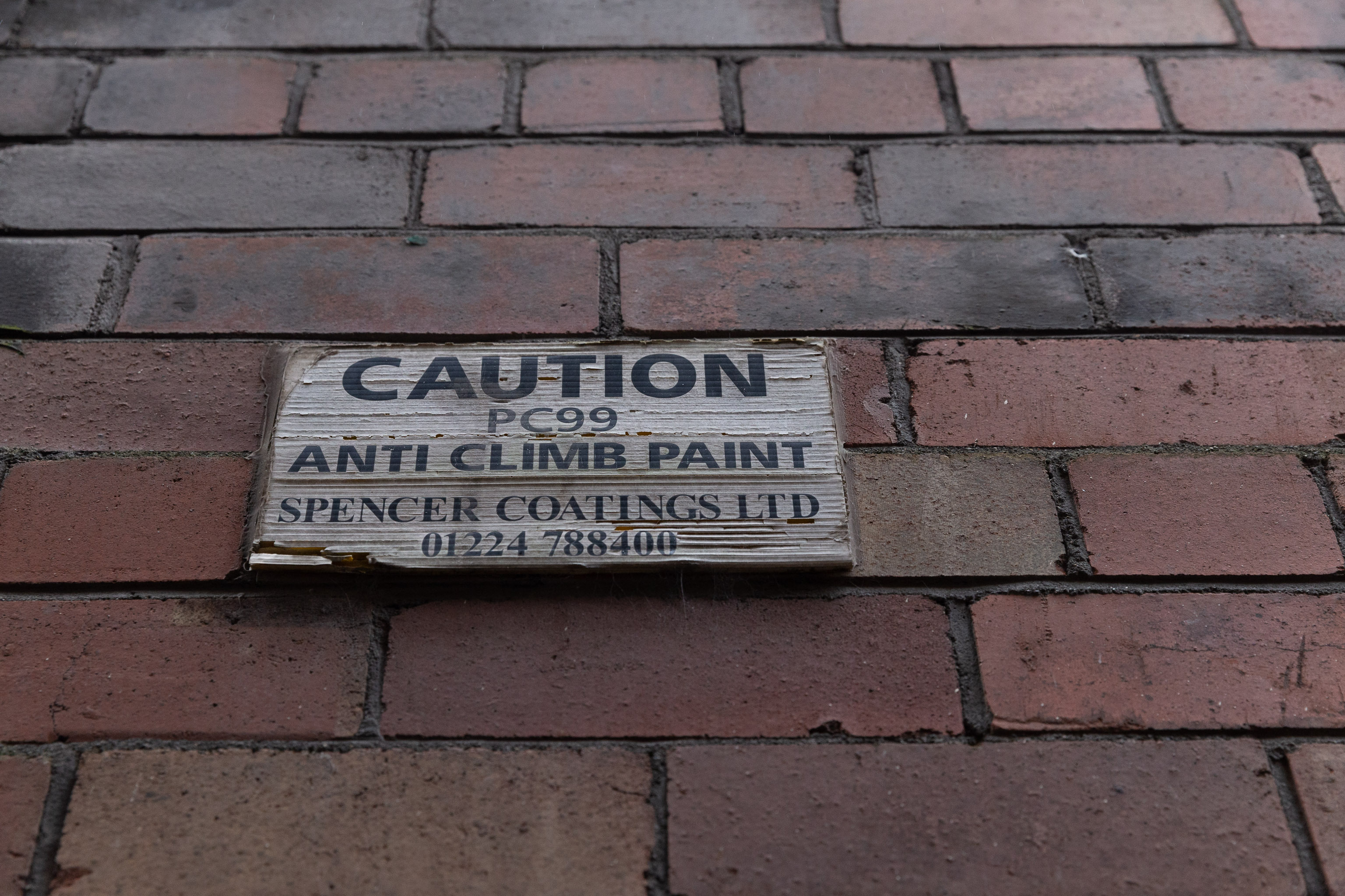 Anti Climb Paint

