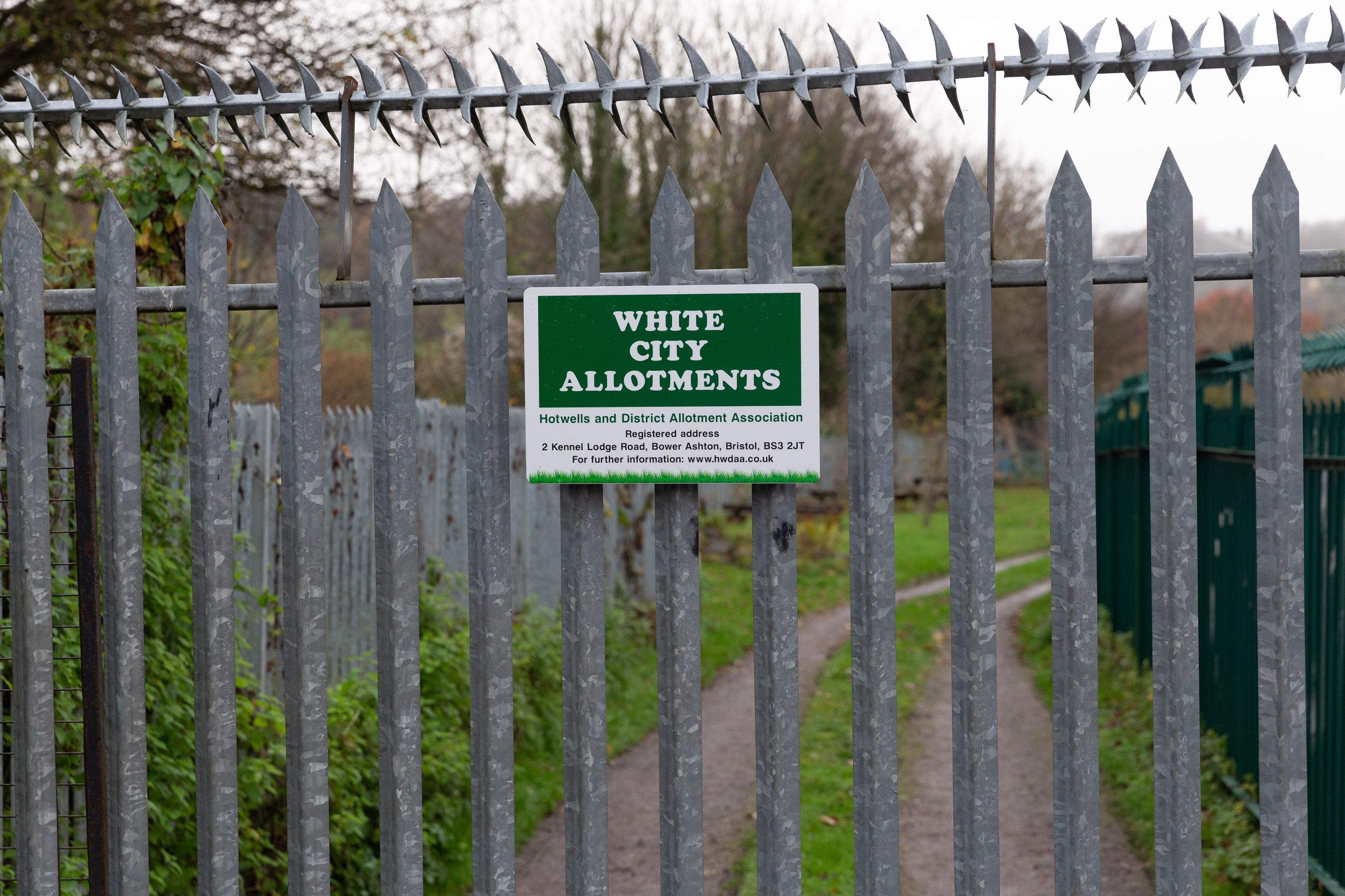 WHITE CITY ALLOTMENTS
Gosh. I had no idea why it's called the White City Allotments, but apparently: 


  Bristol International Exhibition opened in May 1914 promising t...