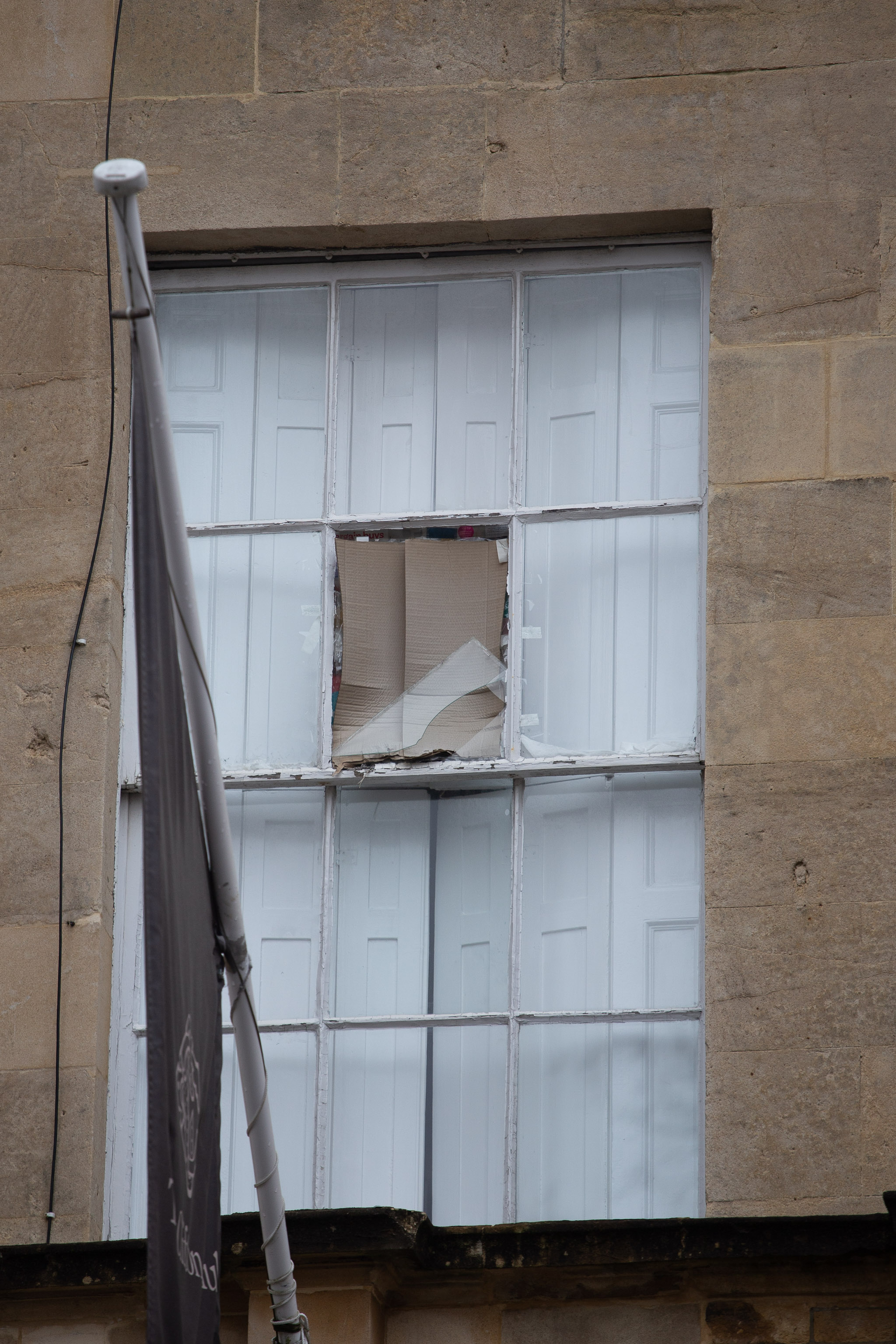 Broken Window
Has some local socialist been throwing rocks through the Clifton Club windows? Or maybe some descendant of WG Grace (a former member) was re-enacti...