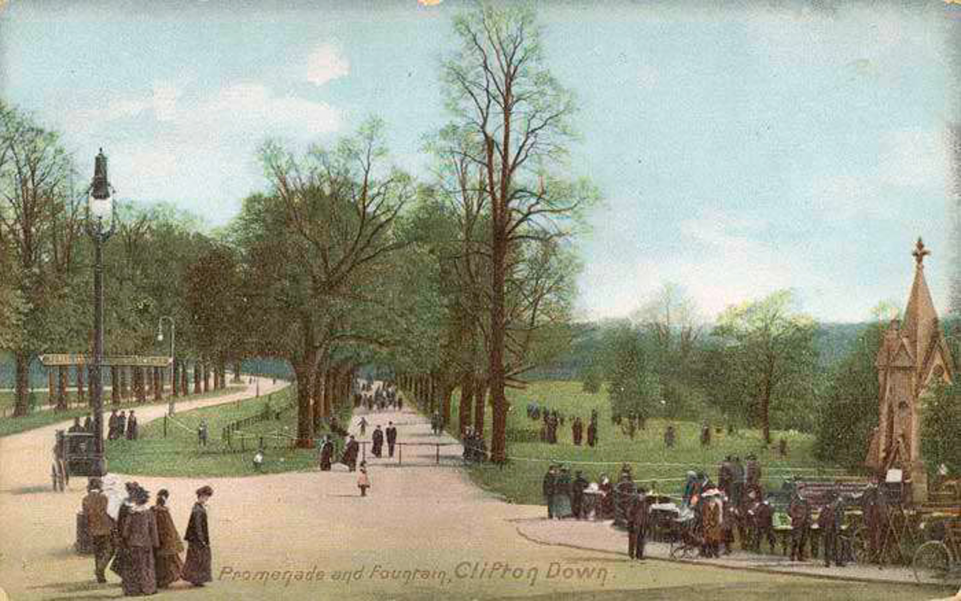 Promenade of Yesteryear
This postcard is from somewhere between 1900 and 1920, courtesy of the Historic England archive.

This is the view I was trying to recreate -- note...