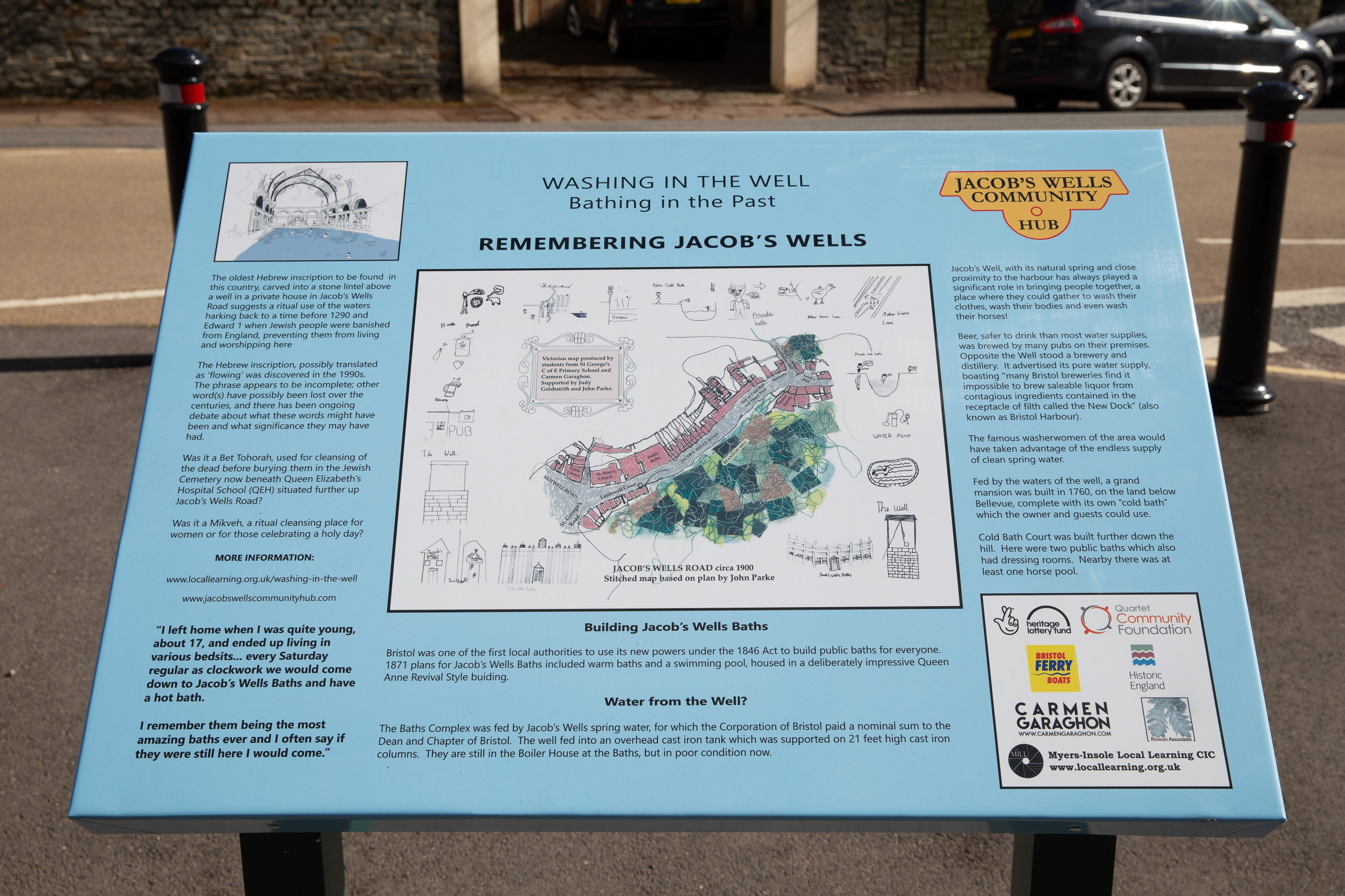 Information Board, Jacobs Well
Now the well house seems to have stopped overflowing and the sign board is no longer cordoned off, it's time for a closer look. Lots of good info h...