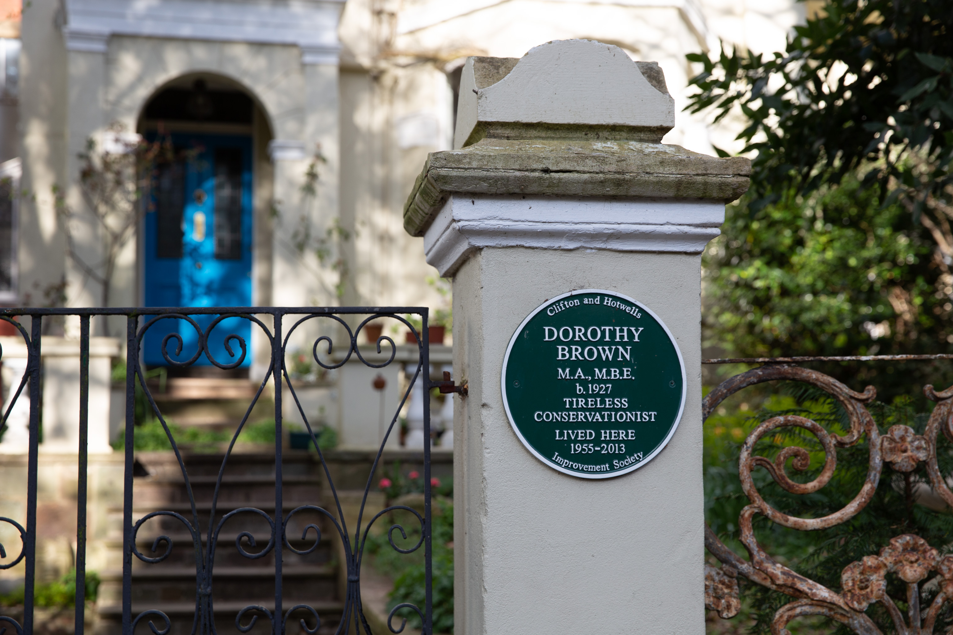 Dorothy Brown
The Guardian's obit calls her "a saviour of historic Bristol".


  At that time, there were 400 buildings in the city earmarked for demolition but...