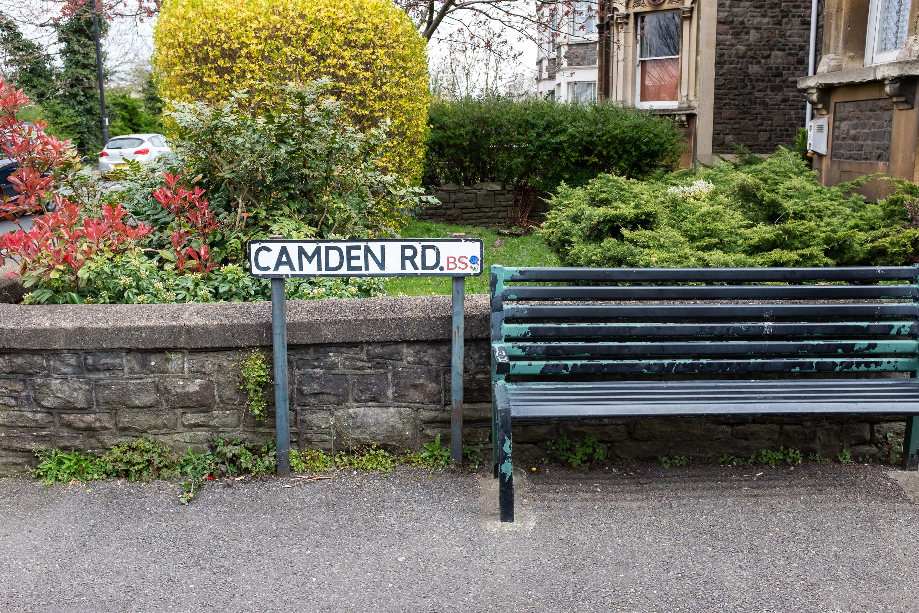 Camden Road and Bench
24 photos in and I've finally reached my ostensible target for this trip, starting with Camden Road.
