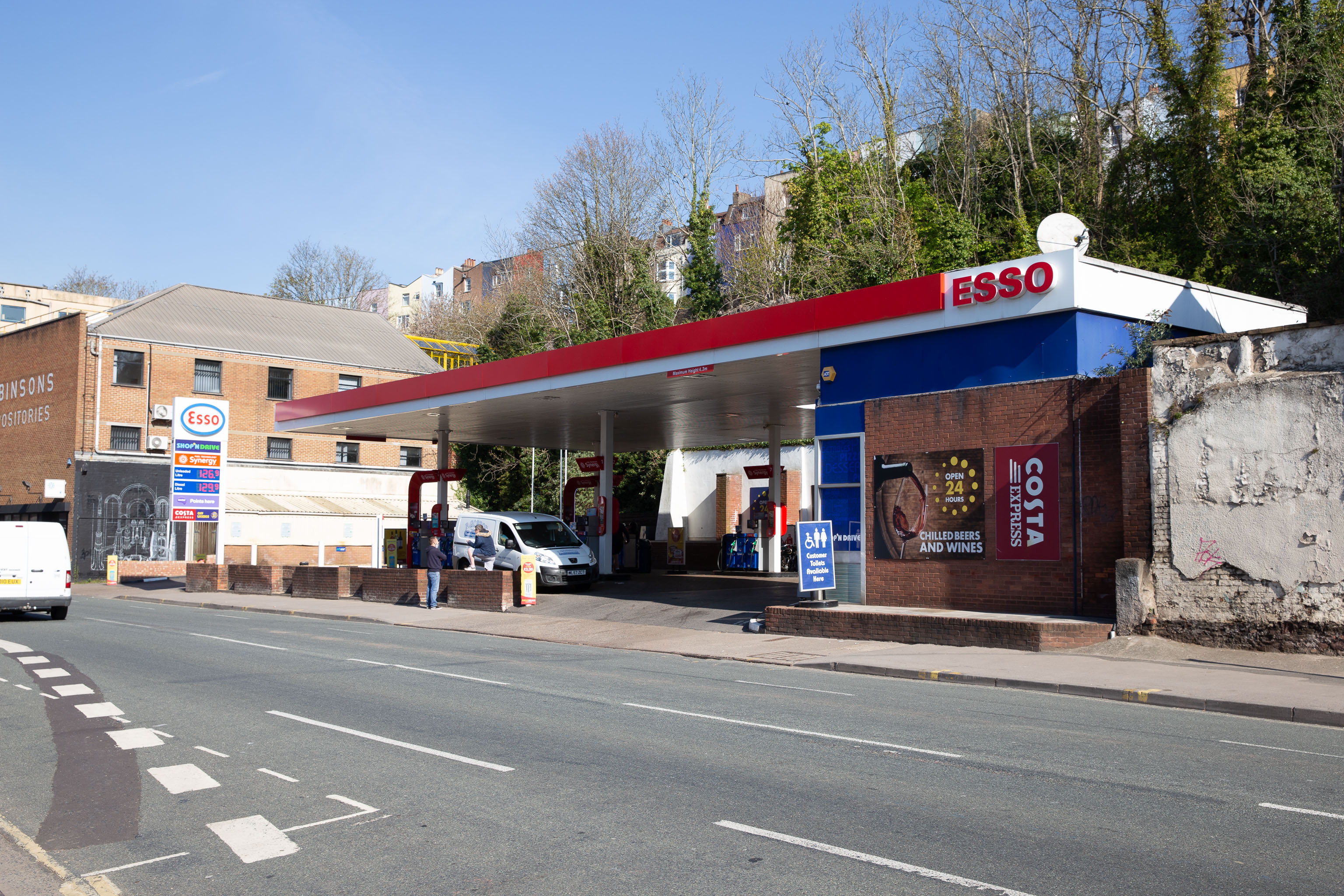 ESSO
Who was it that decided that petrol stations had to be ugly? It's not like oil companies don't have money...
