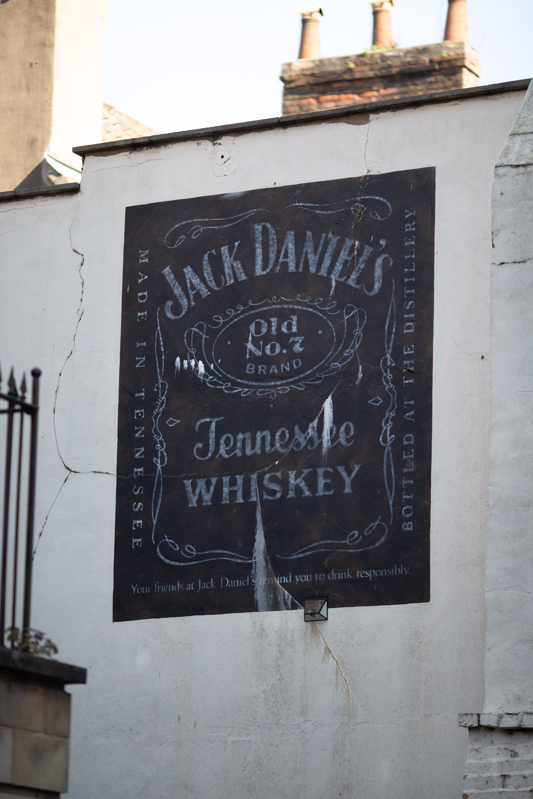 Jack Daniel's
I had this on a t-shirt when I was a student. Been a long time since I had any JD...
