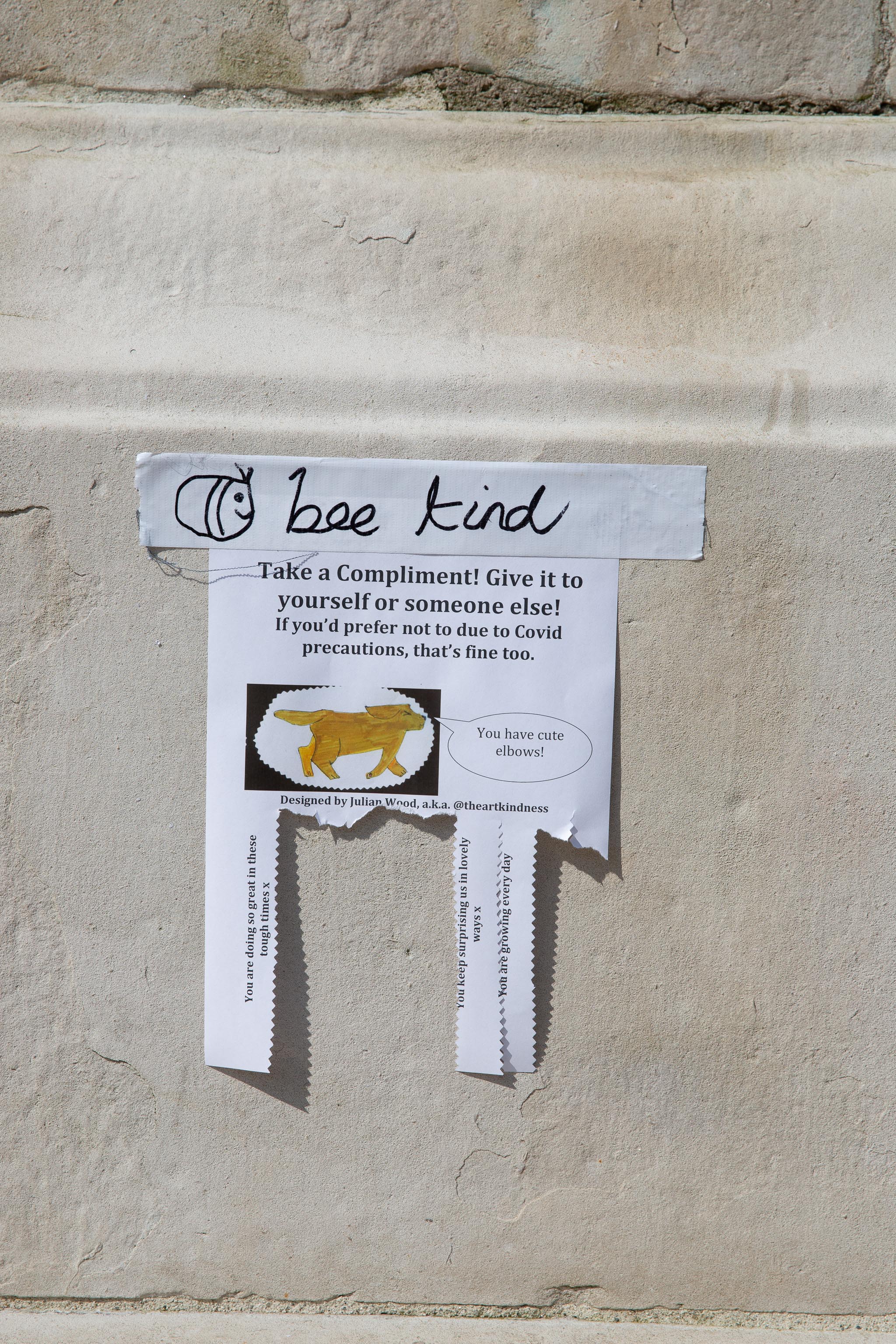 Bee Kind
As with the earlier bee-related fun, part of The Art of Kindness project.
