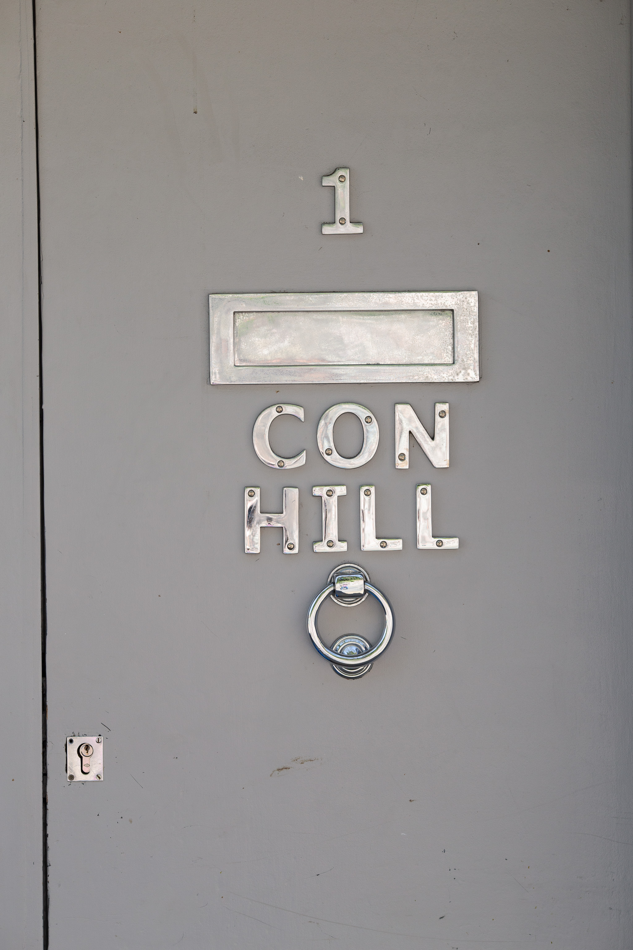1 CON HILL
Bold. I can only presume that no. 1 Constitution Hill had some issues with post being put through the wrong door, or something.
