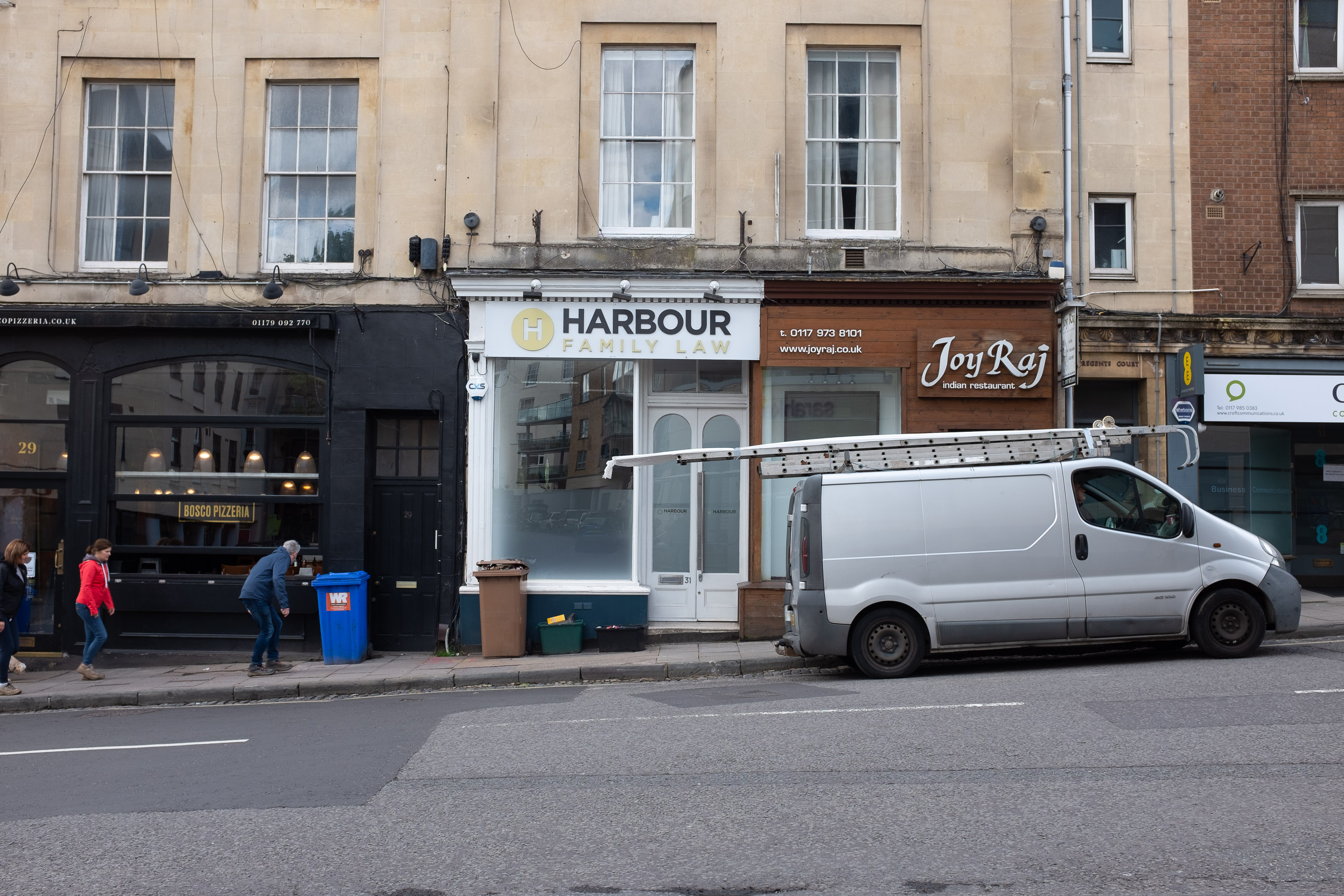 Harbour/Joy
The Joy Raj do good food, from what I remember. I've never had any need for family law. Surprisingly, it was a hairdresser before it was a law firm.

