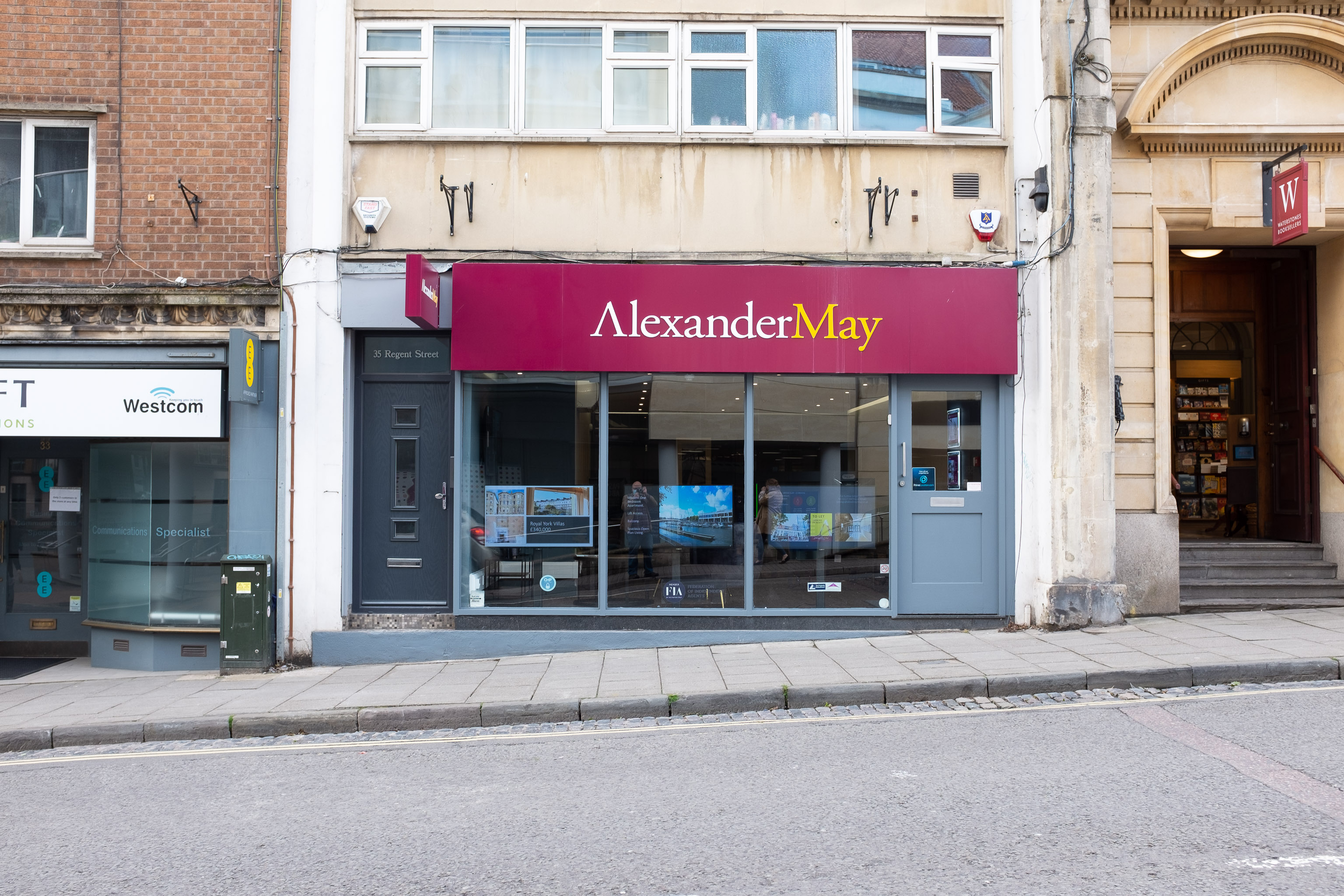 Alexander May
Another block, another estate agent.
