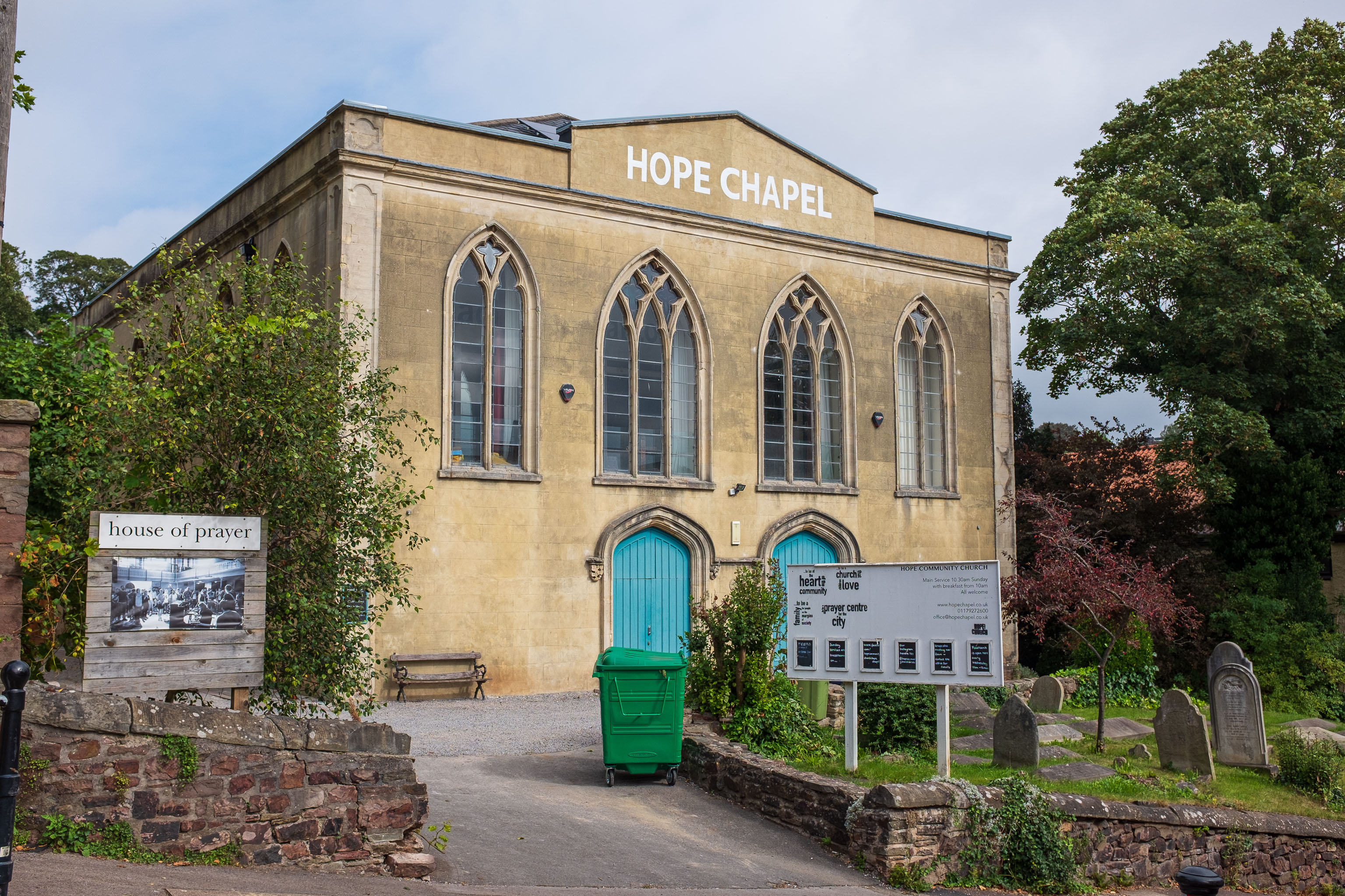 
                                HOPE CHAPEL

                                                                    The scaffolding is down and there's a nice new sign (reminiscent of a historical one, I think,but I can't find the photo at the moment because Know...
                                                                