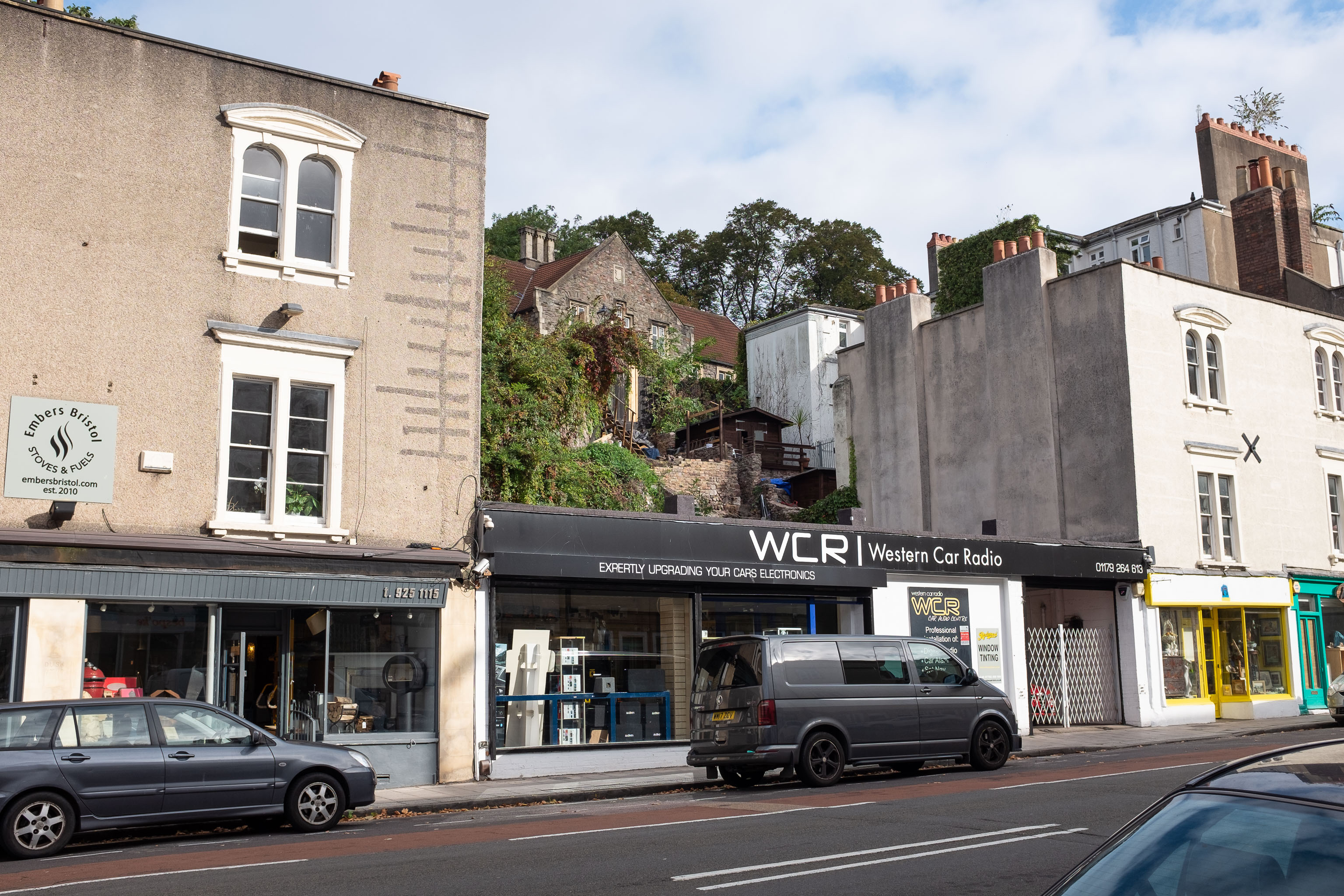 WCR
Have I ever looked up and noticed the view above Western Car Radio, which looks like perhaps the terraced back garden of St George's Primary? If I...