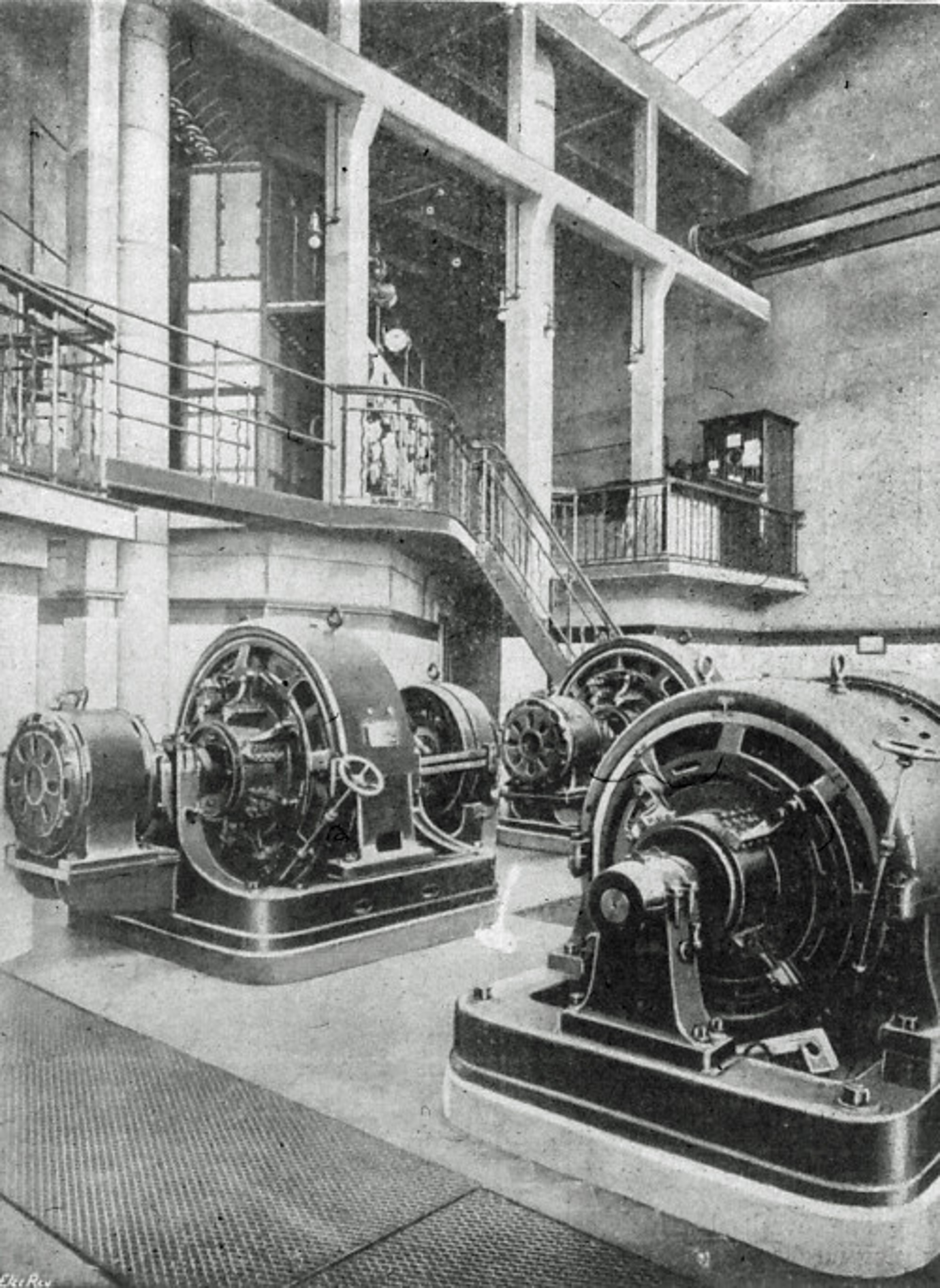 Historical Interior
Via this Tweet and taken from KYP Bristol, showing the interior with a couple of Westinghouse rotary converters and a Peebles-La Cour motor convert...