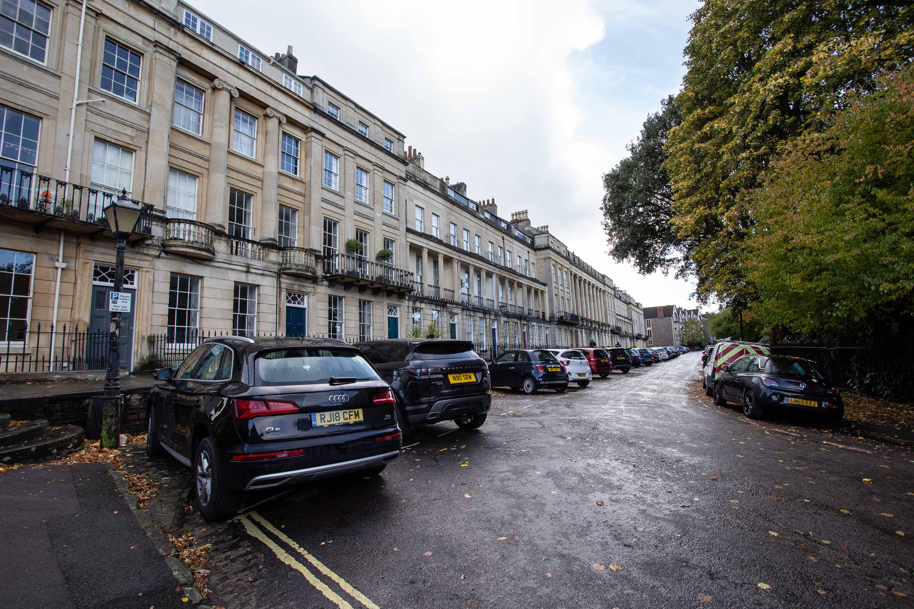 The Other End of Vyvyan Terrace
Of course, one disadvantage of a wide-angle lens in Clifton is that you get even more cars in the shot. This is a problem with filming, too, from w...
