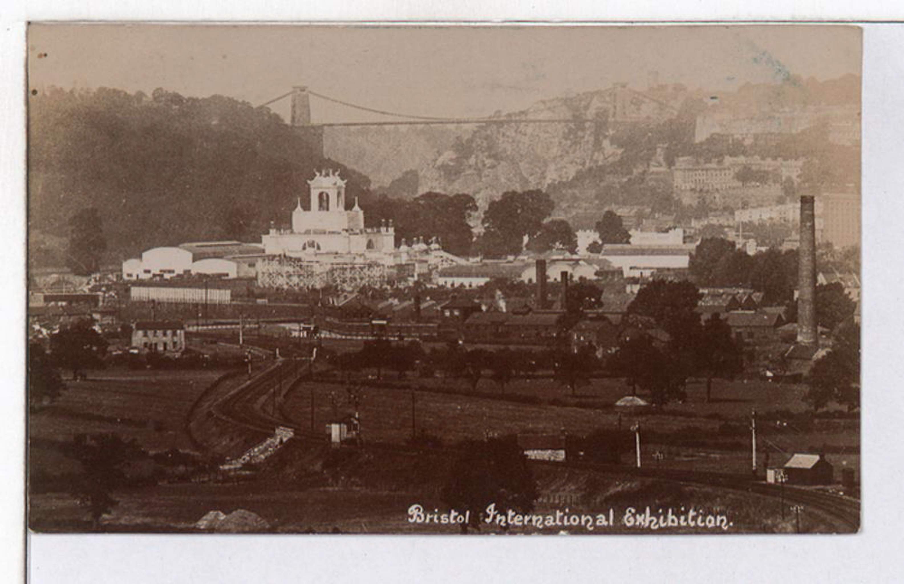 Historical: Bristol International Exhibition
Source: Bristol Archives, Vaughan Collection.

Here we look, apparently from Bedminster Down, towards the "white city", the Bristol International E...