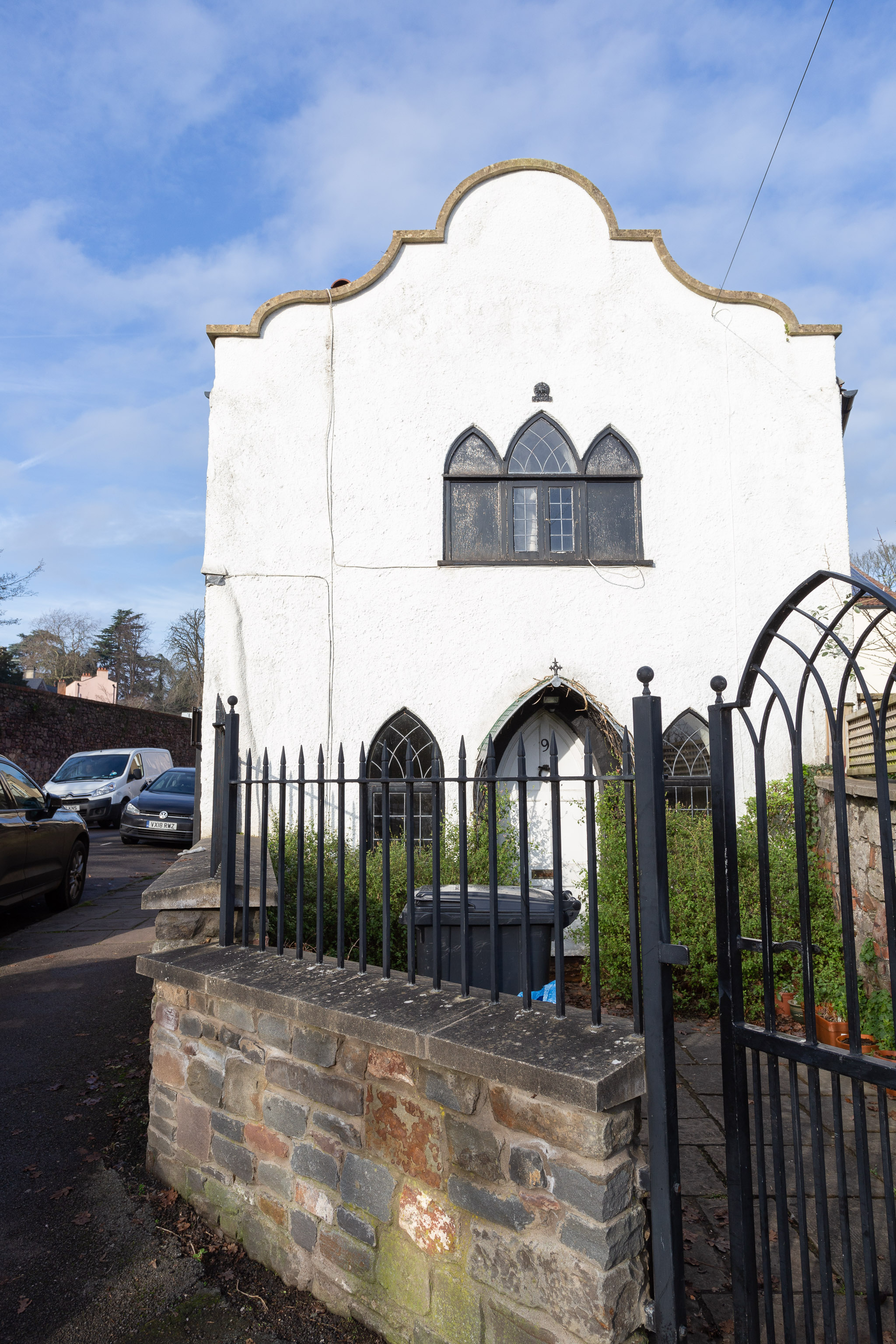 Gothic Arches
Mid-to-late 18th century, in the "gothick" style according to the listing. I approve of their spelling.  This is definitely the right listing, as h...