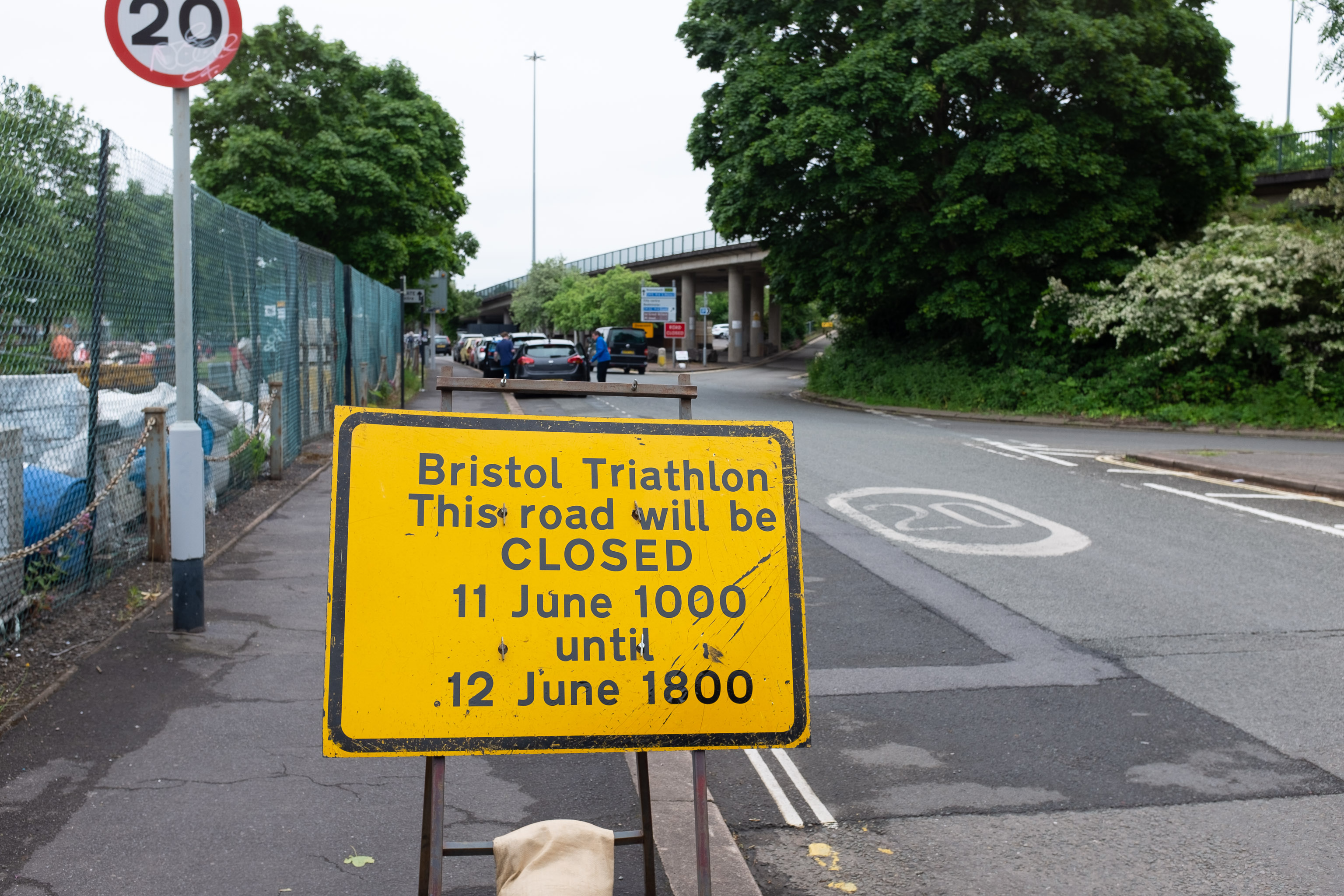 Triathlon
Ah, so it's the triathlon next weekend, then. The swimming bit is done in the Cumberland Basin, so I expect they'll be draining it and re-filling i...